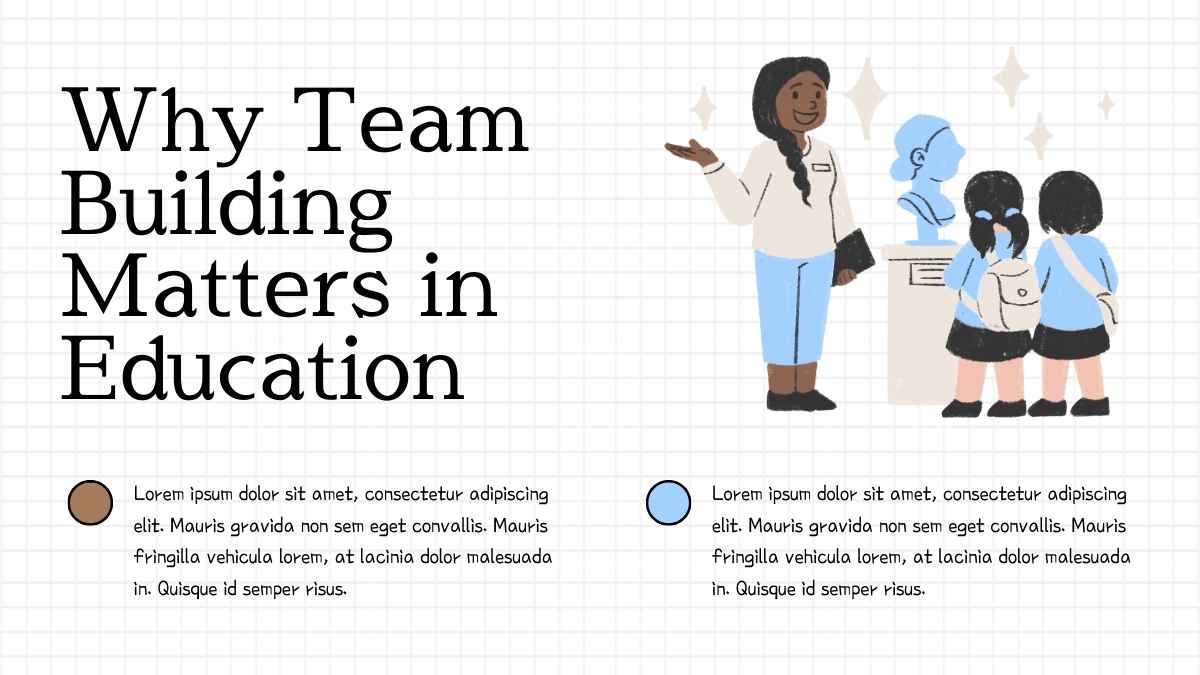 Cute Illustrated Team Building Activities For Teachers Slides - slide 8