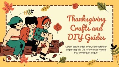 Cute Illustrated Thanksgiving Crafts and DIY Guides