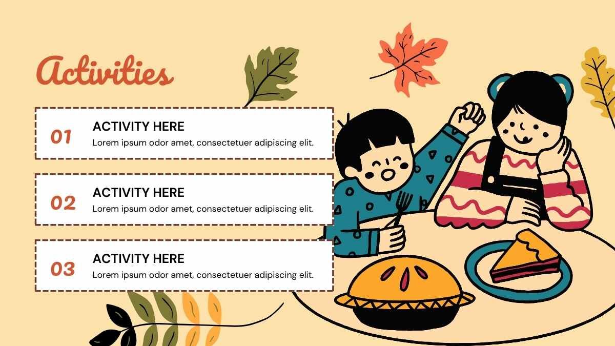 Cute Illustrated Thanksgiving Crafts and DIY Guides - slide 4