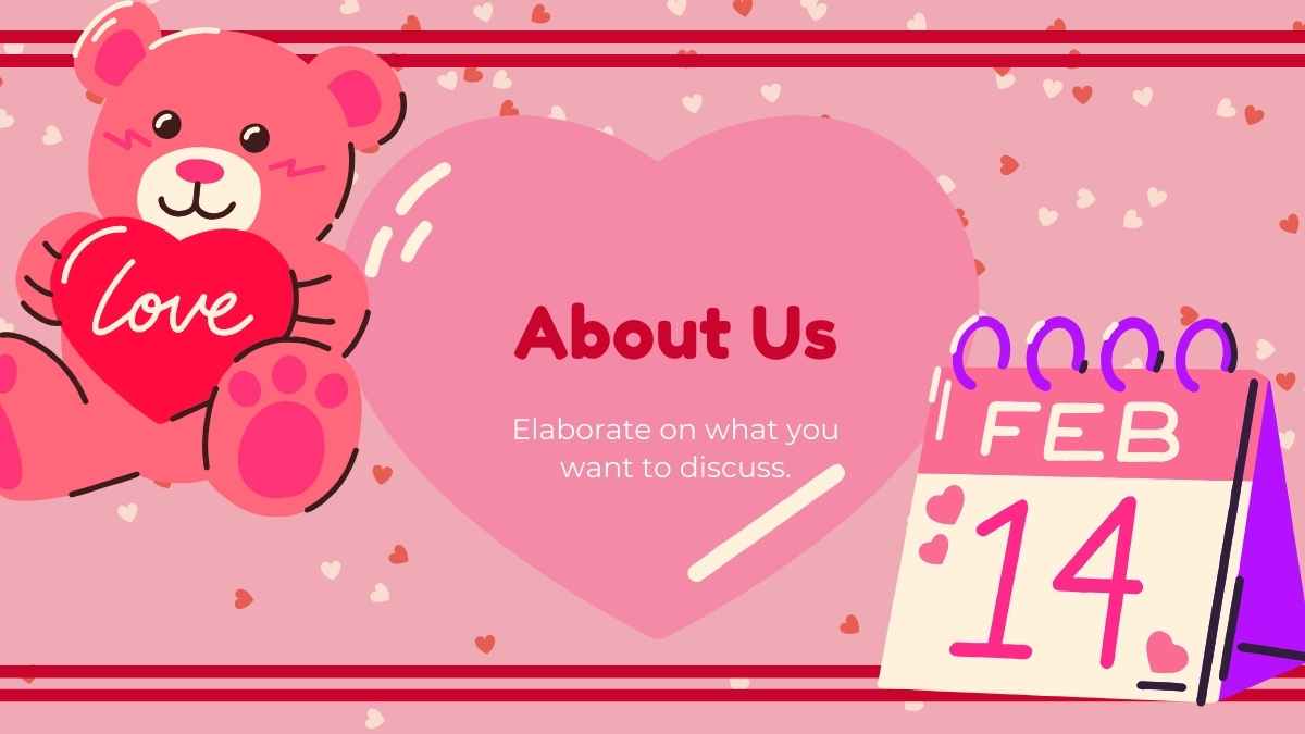 Cute Illustrated Valentine’s Day Campaign Slides - slide 14