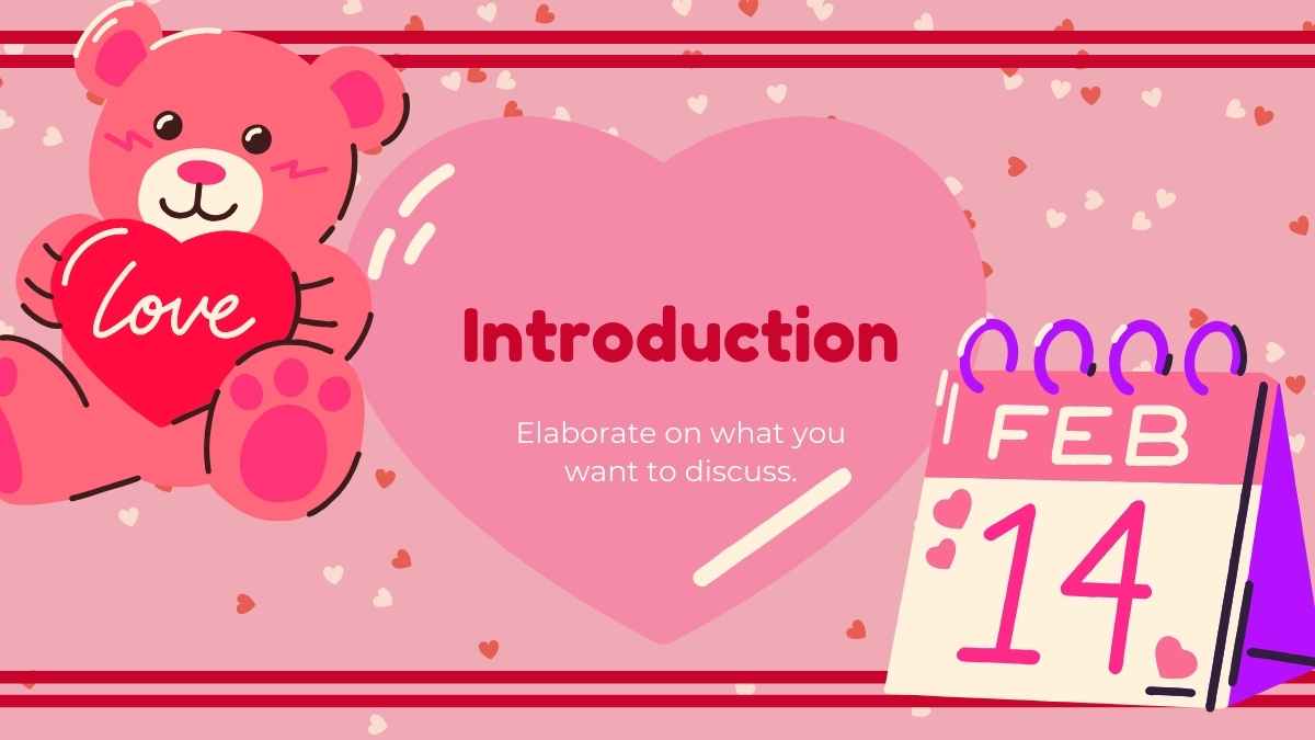 Cute Illustrated Valentine's Day Campaign Slides - slide 4