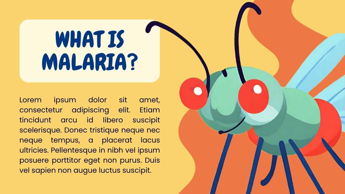 Lindas Plantillas Ilustradas para el Día Mundial de la Malaria - diapositiva 5