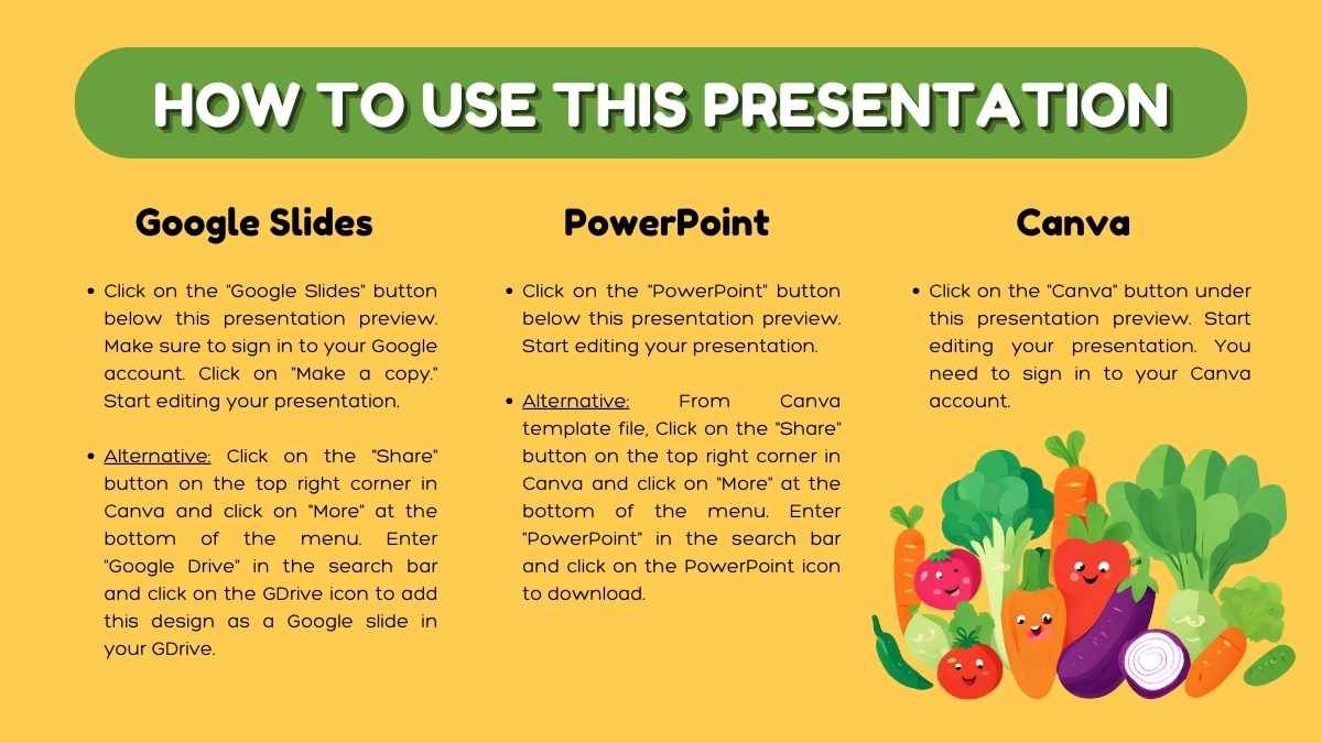 Slide Hari Vegetarian Sedunia Bergambar Lucu - slide 2