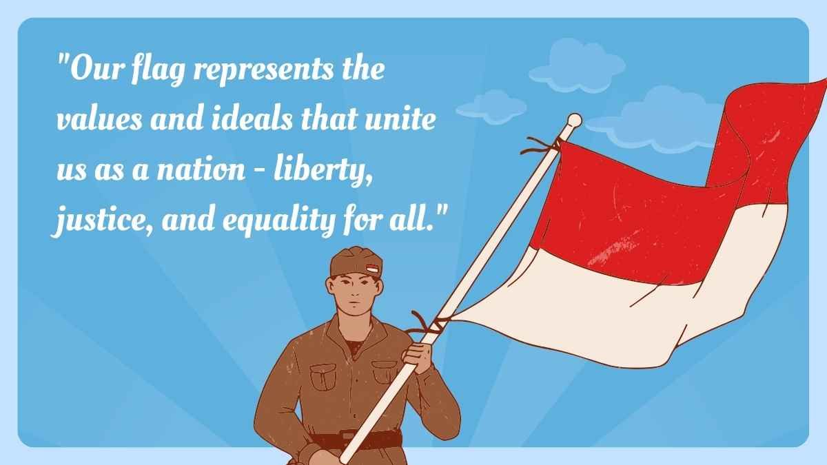 Cute Indonesian Flag Raising - slide 15