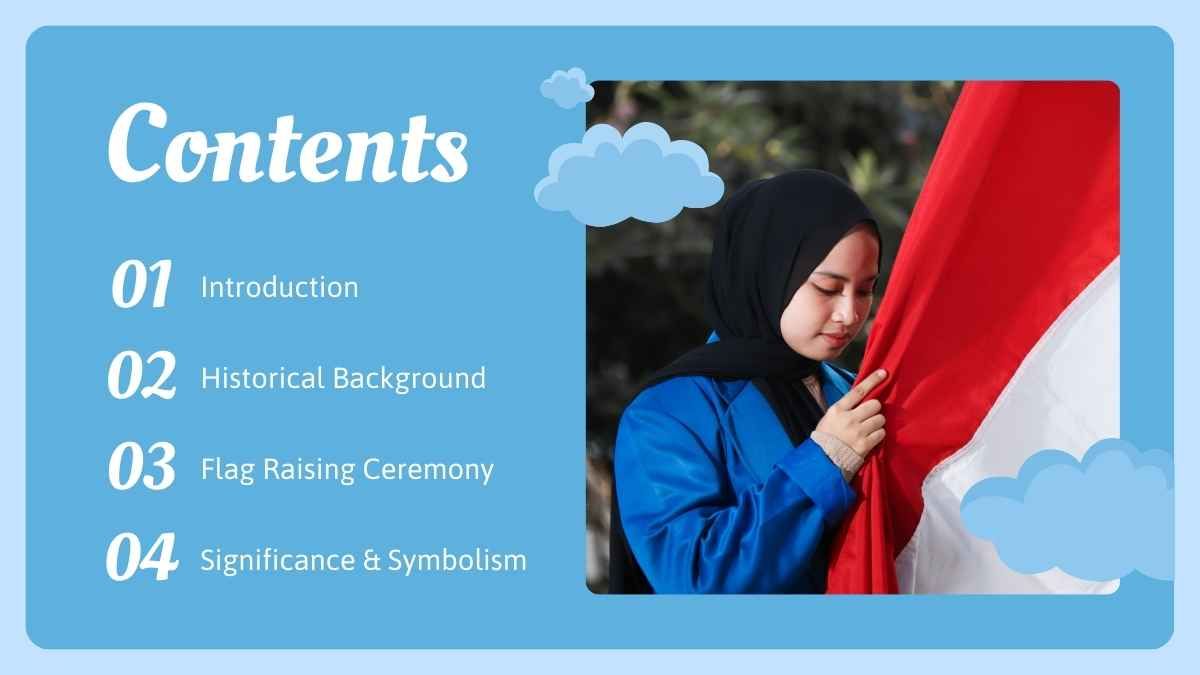 Cute Indonesian Flag Raising - slide 3