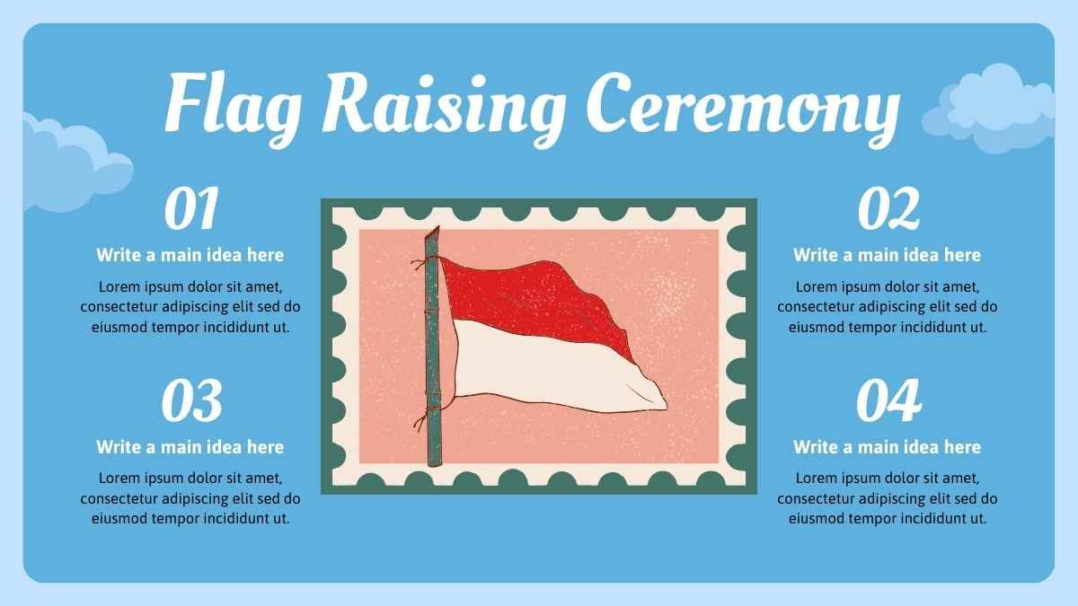 Cute Indonesian Flag Raising - slide 5