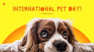 Cute International Pet Day Slides