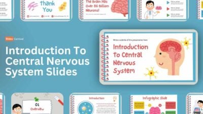 Slides Carnival Google Slides and PowerPoint Template Cute Introduction To Central Nervous System Slides 1