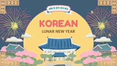 Cute Korean Lunar New Year Slides 1