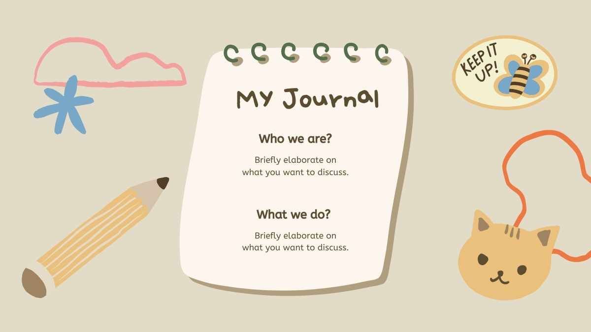 Cute Korean Style Journal - slide 7