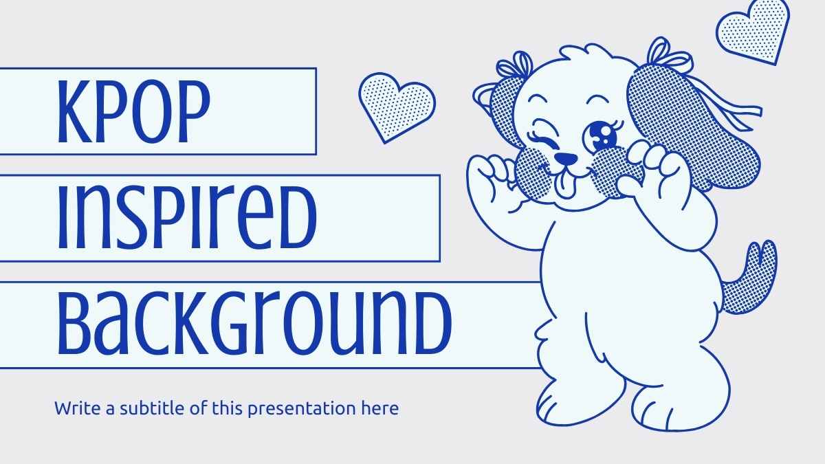 Cute Kpop Y2k Background Slides - slide 1