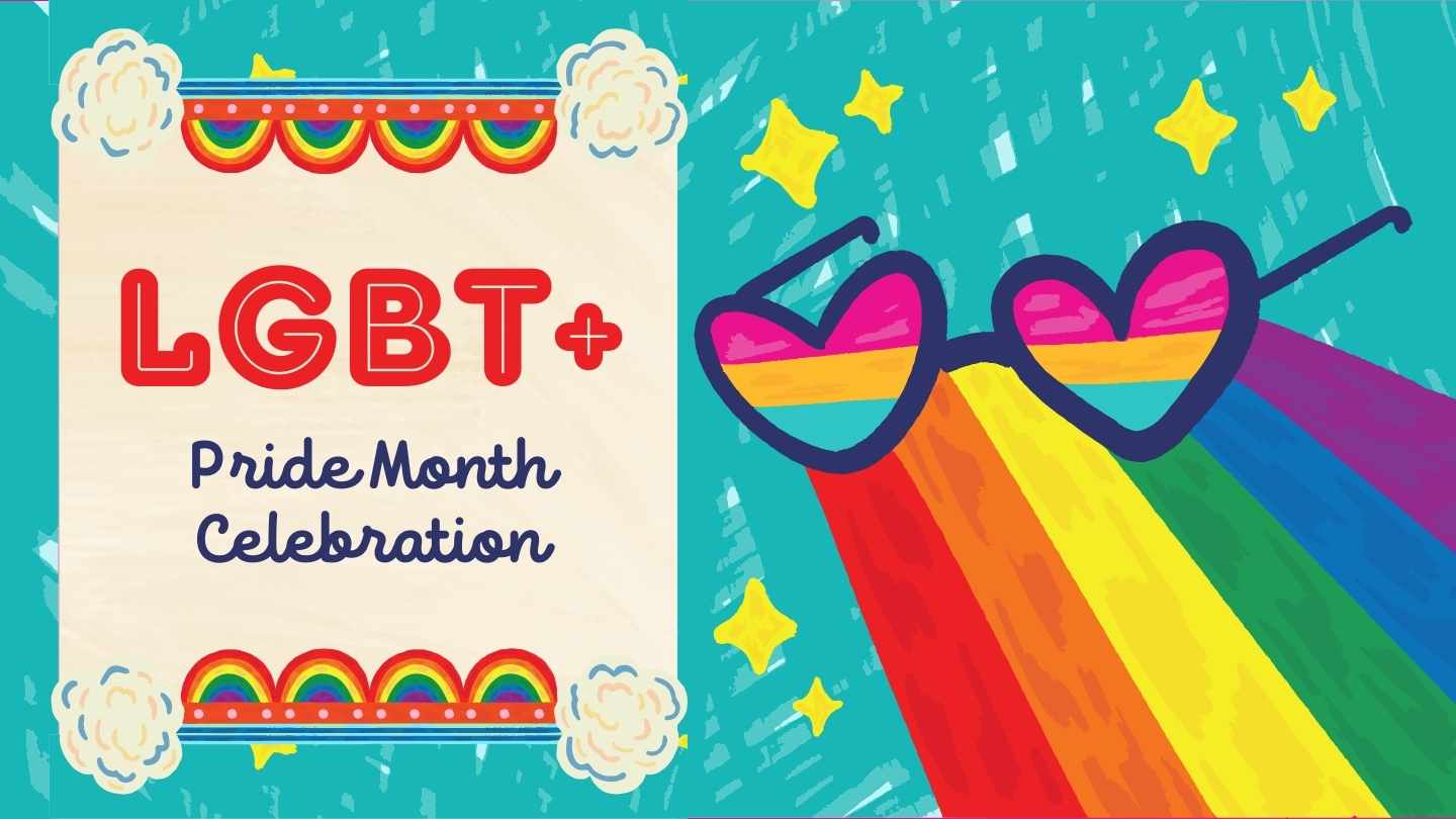 Cute LGTB+ Pride Month Celebration Slides - slide 1