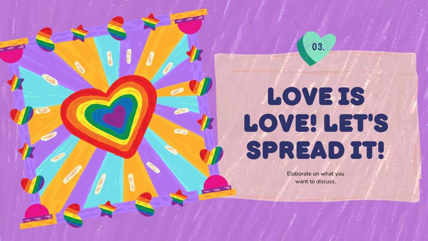 Slides Fofos para Celebração do Mês do Orgulho LGBT+ - deslizar 12