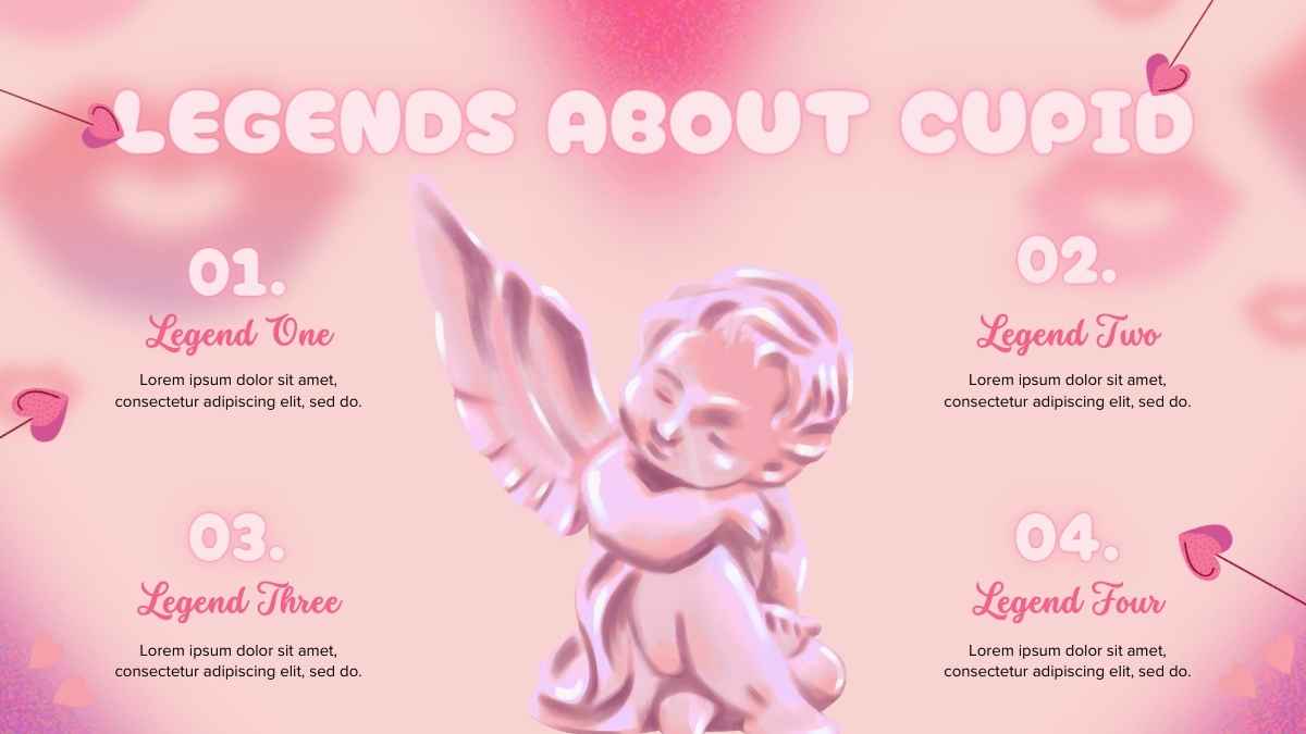 Cute Legends About Cupid Slides - slide 13