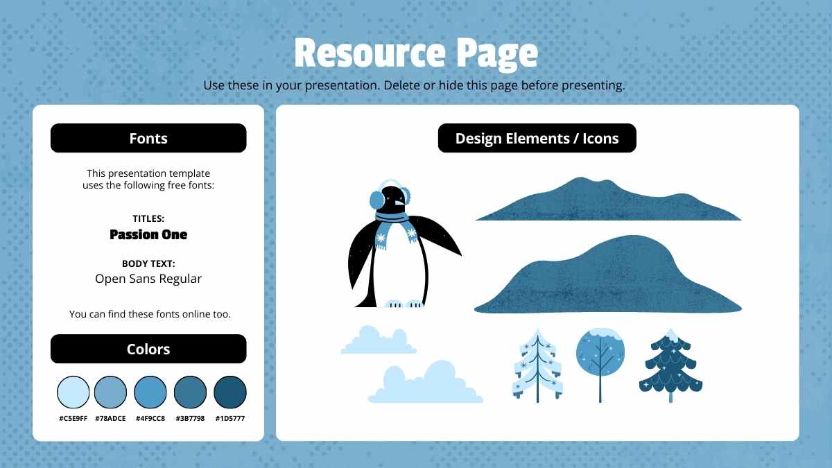 Cute Life Cycle of Penguin Lesson Slides - slide 14