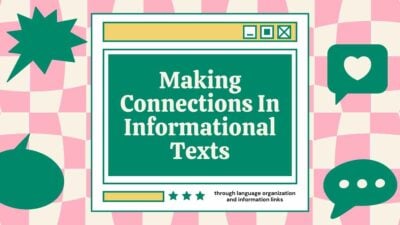 Slides Carnival Google Slides and PowerPoint Template Cute Making Connections in Informational Text Lesson for High School 1