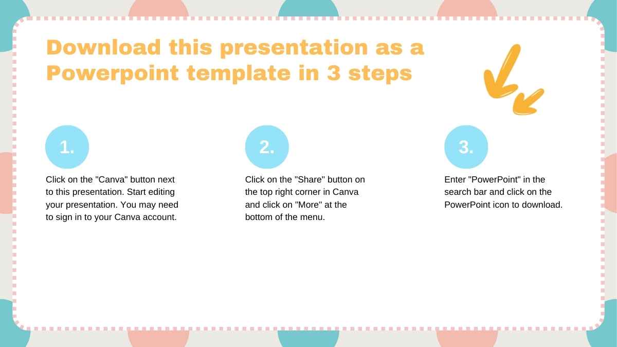 Cute Marketing Plan Orange and Pink Animated Creative Slides - slide 3