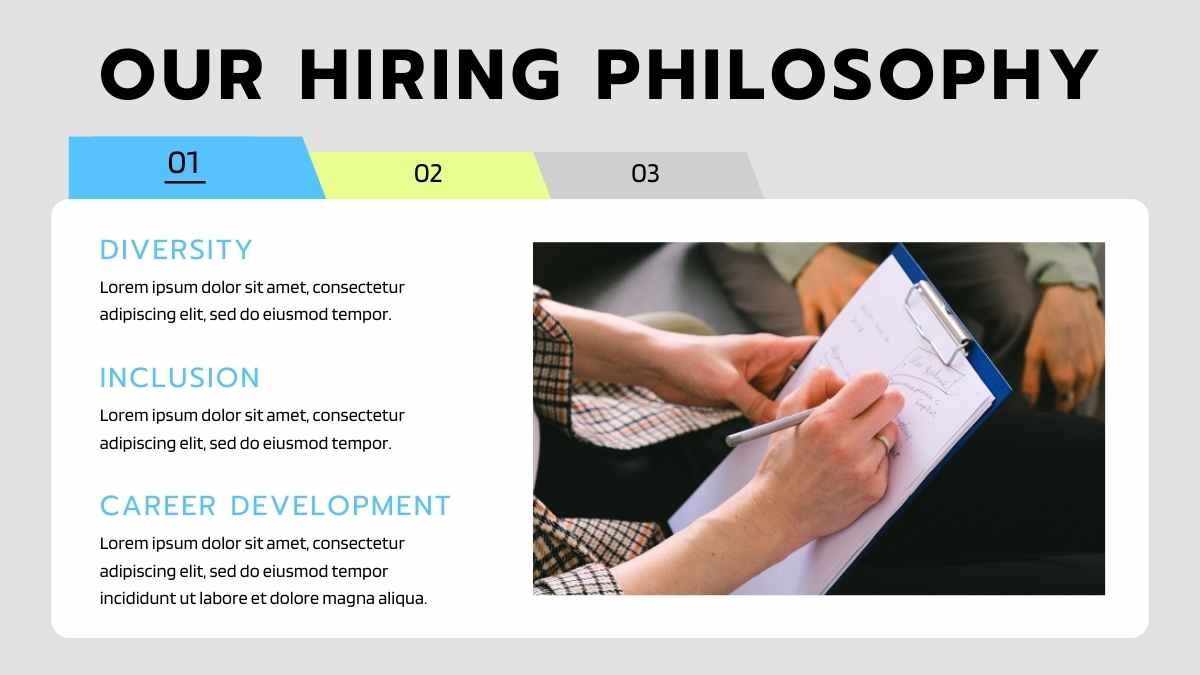 Cute Minimal How we Hire Recruitment Process Slides - diapositiva 6