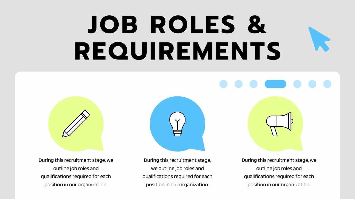 Cute Minimal How we Hire Recruitment Process Slides - slide 3