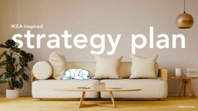 Cute Modern IKEA-Inspired Strategy Plan Slides