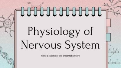 Cute Modern Physiology of Nervous System Slides