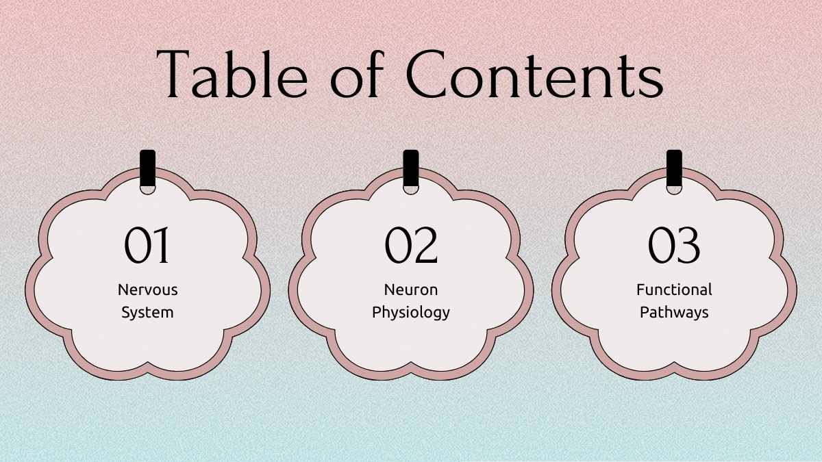 Cute Modern Physiology of Nervous System Slides - slide 2