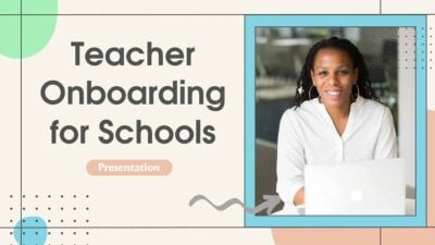 Cute Modern Teacher Onboarding for Schools