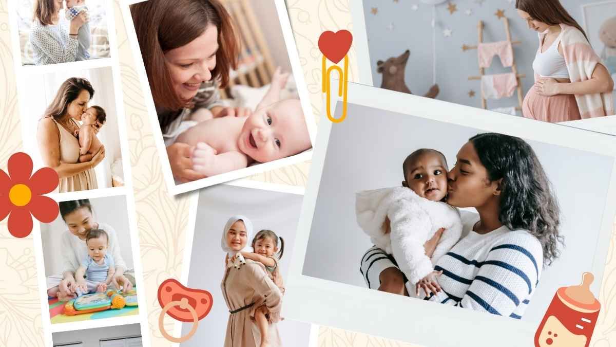 Cute Mother and Baby Minitheme - diapositiva 10