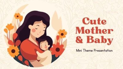 Cute Mother and Baby Minitheme