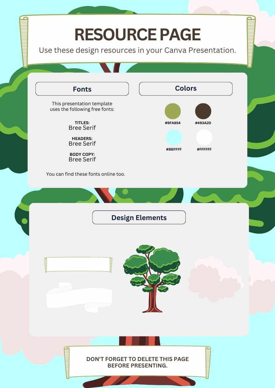 Cute Illustrated My Family Tree - diapositiva 1