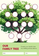 Cute My Family Tree Worksheet