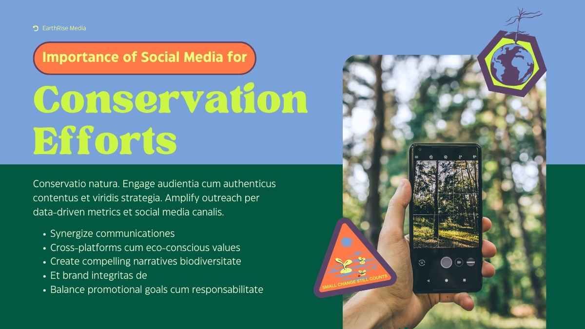 Cute Nature Conservation Social Media Strategy - slide 10