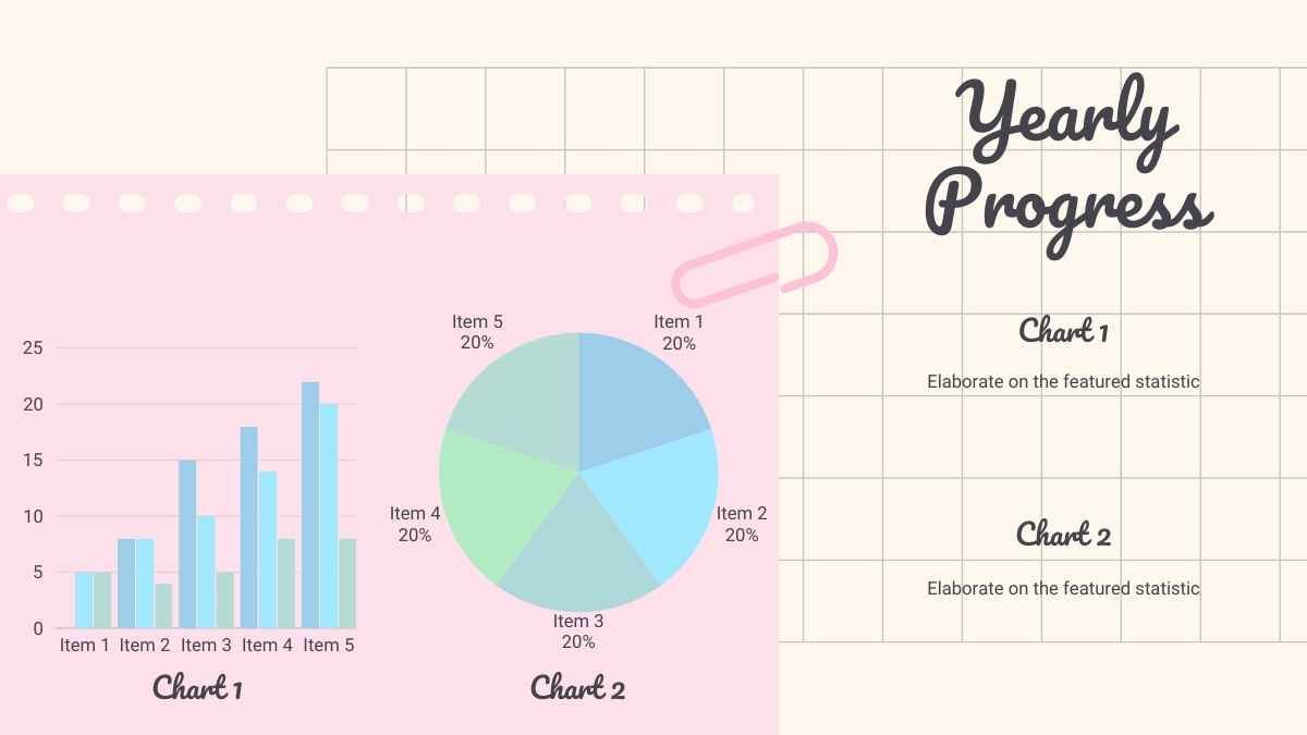 Cute New Year Fresh Start Yearly Planner Slides - slide 15