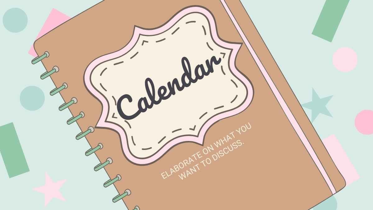 Cute New Year Fresh Start Yearly Planner Slides - slide 7