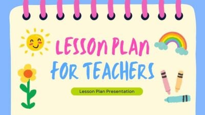 Cute Notebook Lesson Plan for Teachers