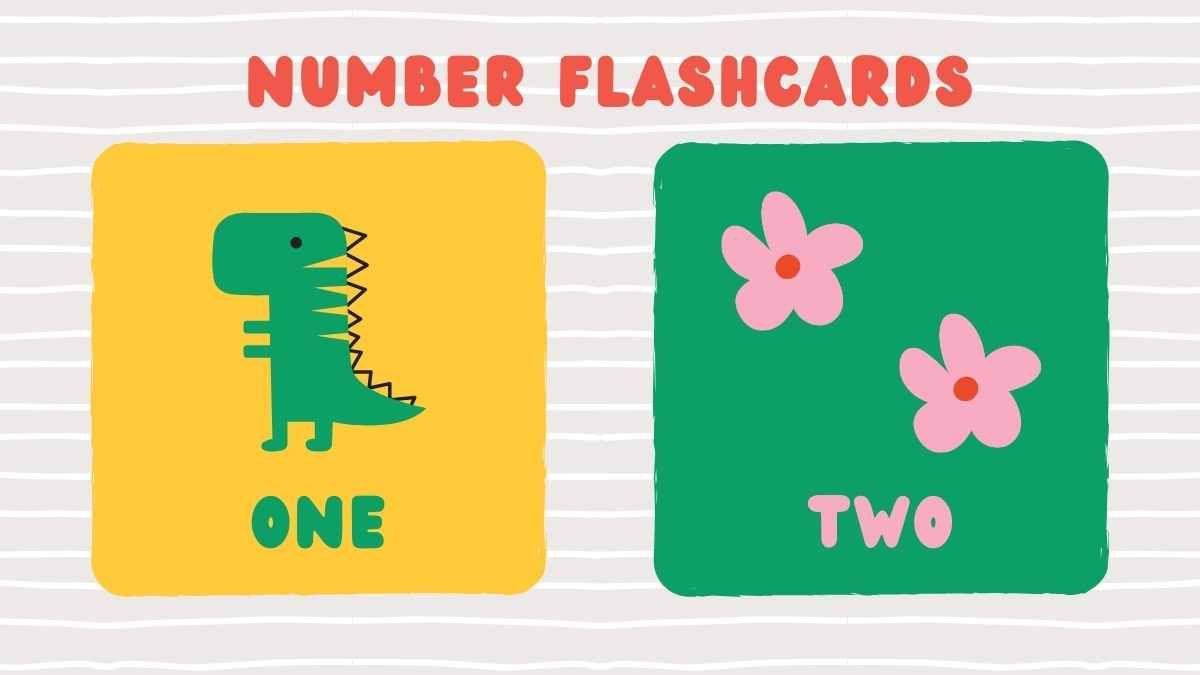 Cute Number Flashcards - slide 10