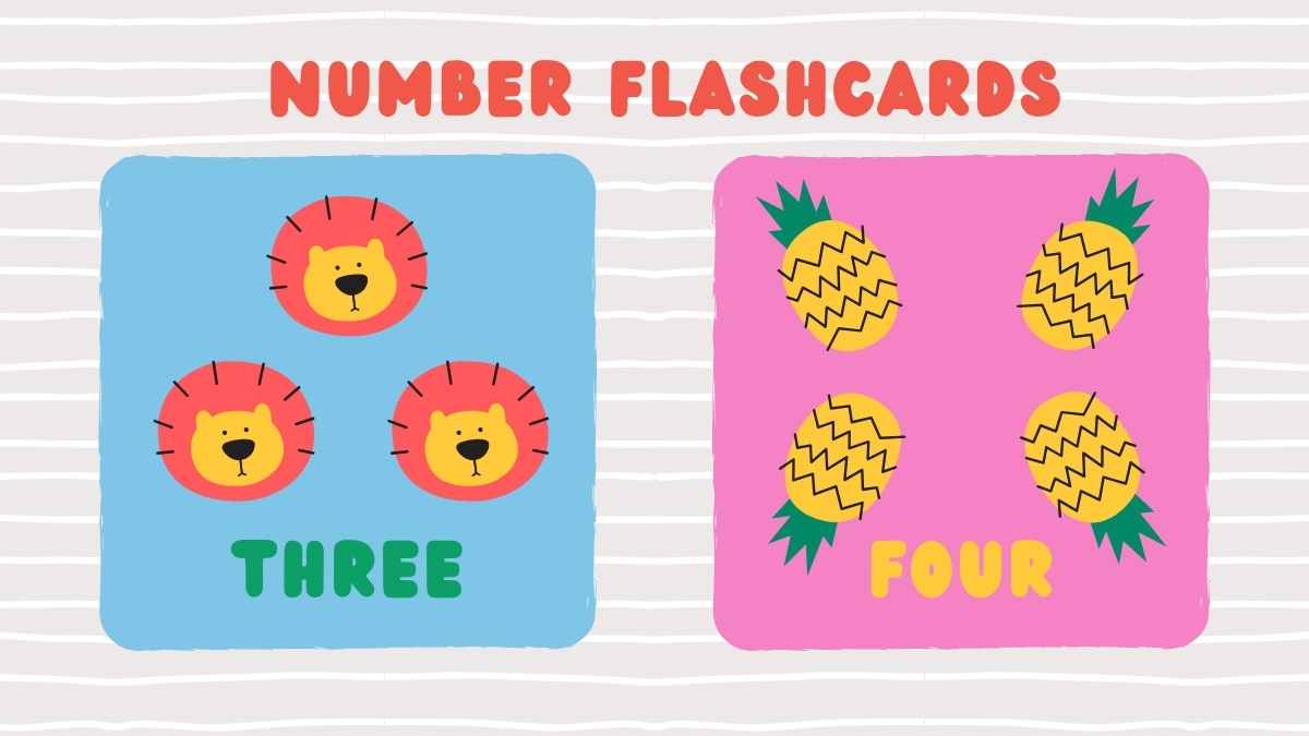 Cute Number Flashcards - slide 11