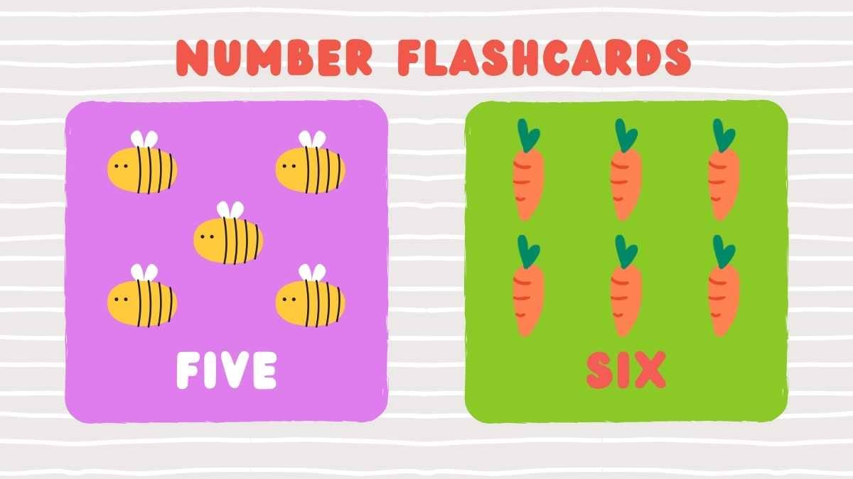 Cute Number Flashcards - slide 12