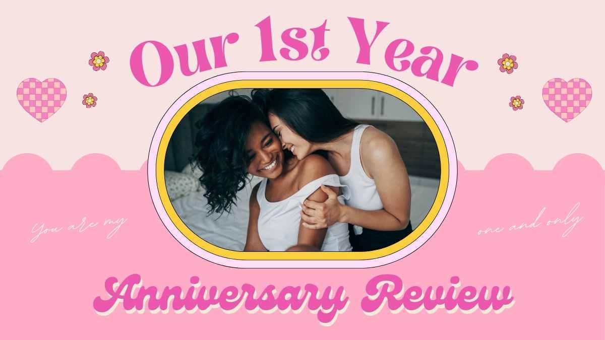 Cute Our 1st Year Anniversary Review - slide 1