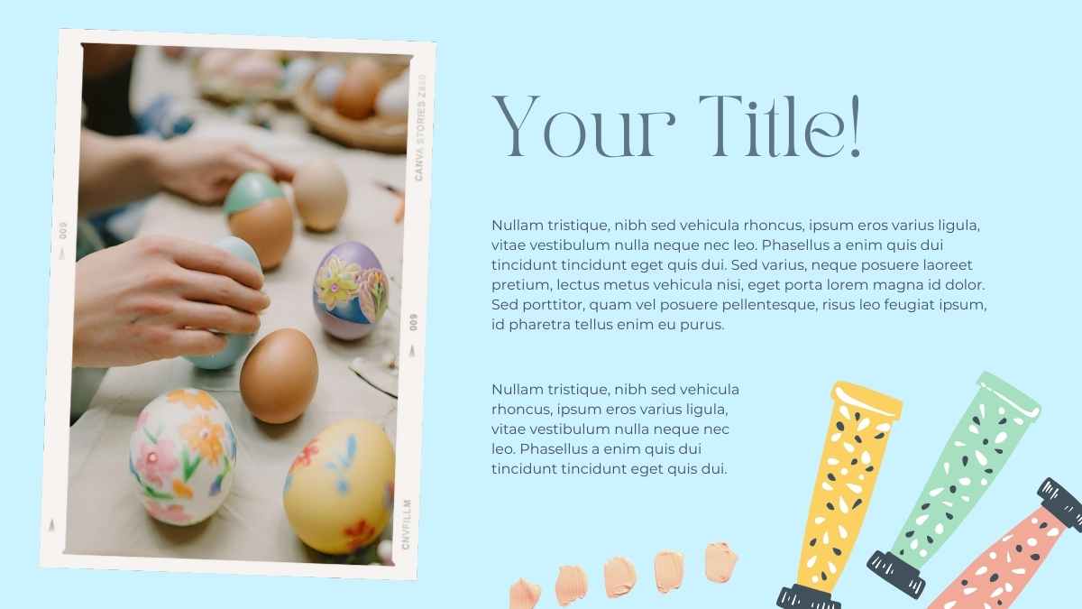 Cute Pastel Easter Egg Workshop Slides - slide 5