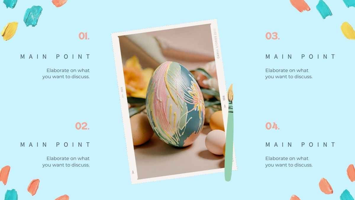 Cute Pastel Easter Egg Workshop Slides - slide 7