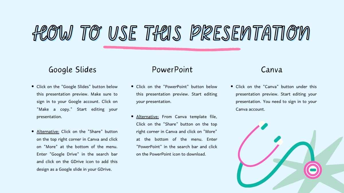 かわいいパステルの医療・外科看護スライド - slide 2