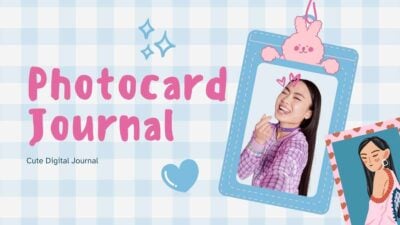 Slides Carnival Google Slides and PowerPoint Template Cute Photocard Journal 1