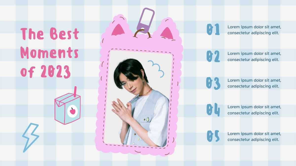 Cute Photocard Journal Slides - slide 13