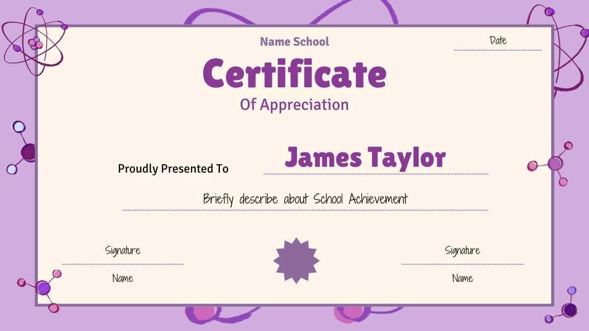 Cute School Achievement Certificates - slide 8