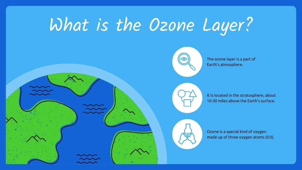 Cute Science Lesson for Elementary: Ozone Layer - slide 5