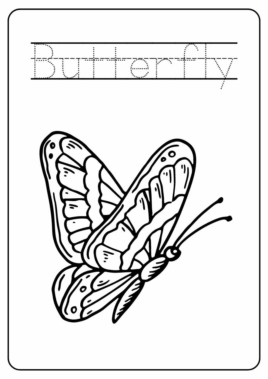 Cute Spring Coloring Worksheet - slide 4