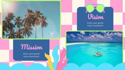 Cute Summer Tropical Minitheme Slides