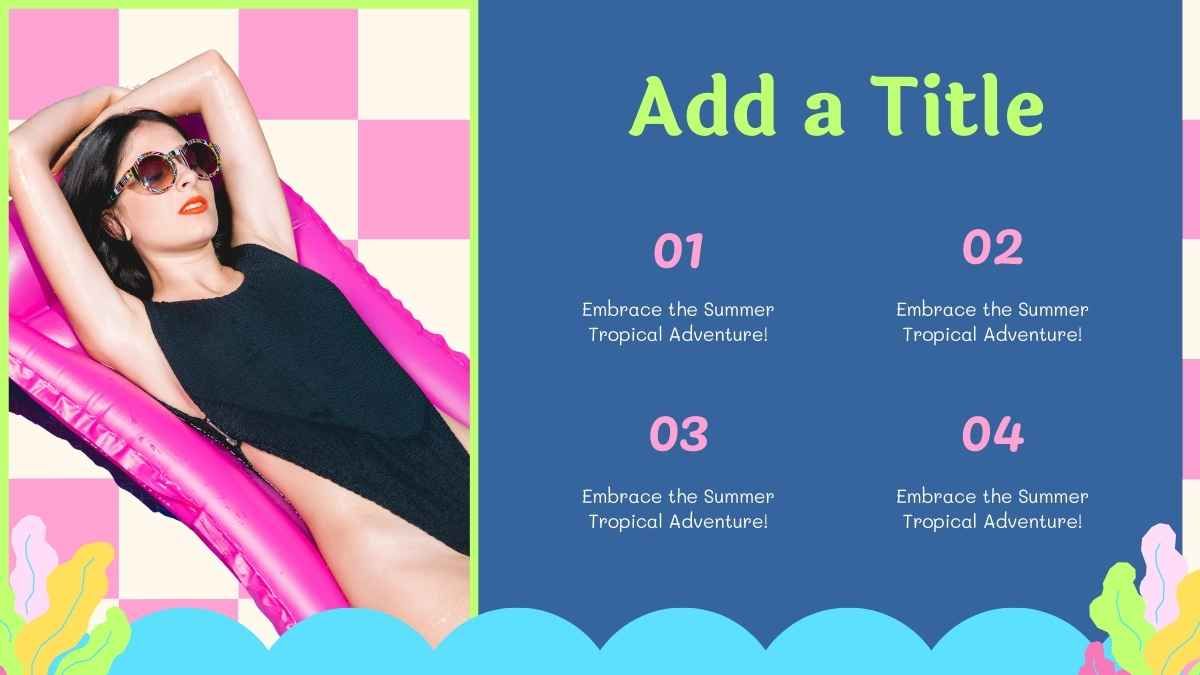 Cute Summer Tropical Minitheme Slides - diapositiva 11