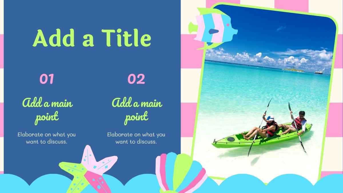 Cute Summer Tropical Minitheme Slides - diapositiva 9